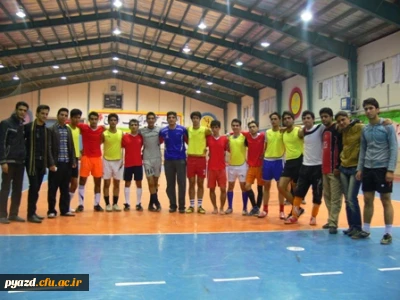 برگزاری مسابقات فوتسال جام دانشجو و فرهنگ حسینی پردیس شهیدان پاکنژاد یزد‎