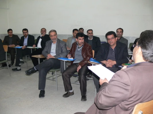 اولین جلسه گروههای آموزشی پژوهشی