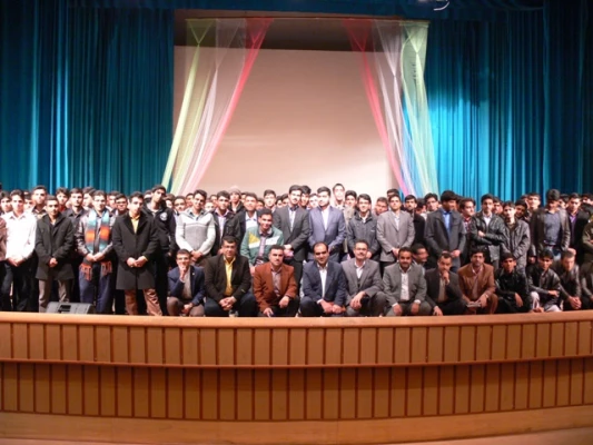 آیین تکریم و استقبال از دانشجویان جدیدالورود