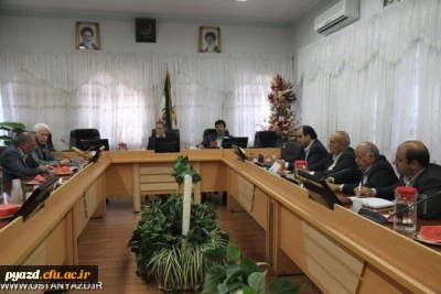 دیدار مسئولین پردیس های استان با استاندار محترم یزد