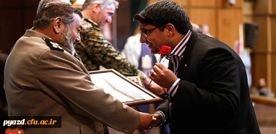 در اولین جشنواره سراسری مالک اشتر بسیج :

تقدیر از بسیج دانشجویی دانشگاه فرهنگیان( پردیس شهیدان پاکنژاد) یزد