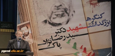 دکتر لاریجانی رئیس مجلس  در کنگره بزرگداشت شهید دکتر پاکنژاد:

زندگی انسان اگر از سر مسئولیت پذیری باشد همواره با بهجت و لذت همراه است.