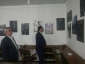 گزارش تصویری برگزاری نمایشگاه عکس عاشورایی از آثار استاد سلمان زاده در کتابخانه پردیس 14