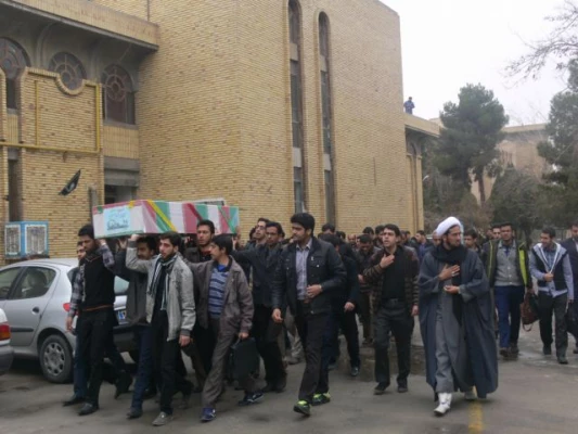 در ایام شهادت مولا و سرورمان آقا امام رضا(ع):
 
عطر شهادت در فضای پردیس شهیدان پاکنژاد پیچید.
 14