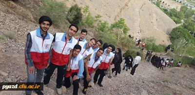 به مناسبت هفته هلال احمر:

همایش پیاده روی و کوهنوردی با حضور داوطلبان جمعیت هلال احمر یزد ( گزارش تصویری)
