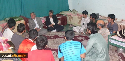 به مناسبت هفته خوابگاه های دانشجویی :

بازدید جمعی از مسئولین پردیس از خوابگاه دانشجویی