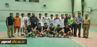 مسابقات فوتسال داخلی دانشجویان پردیس شهیدان پاک نژادیزد