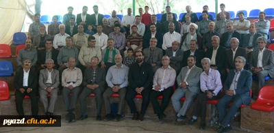 مراسم تجلیل از پیشکسوتان تربیت معلم ،اساتید و کارکنان پردیس در اردوگاه شهید صدوقی سانیج به روایت تصویر