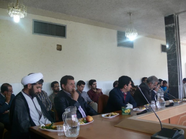 مراسم معارفه مسئول دفتر نهاد نمایندگی مقام معظم رهبری(مدظله العالی):

در پردیس های استان یزد
 14