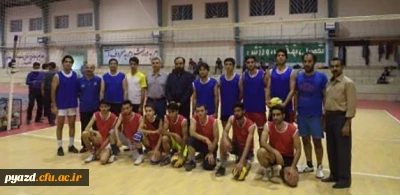 مسابقات والیبال داخلی دانشجومعلمان  پردیس برگزار شد.