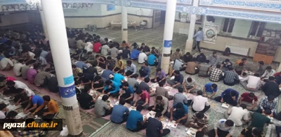 ضیافت افطاری و اقامه نماز جماعت در نمازخانه پردیس ( همراه با گزارش تصویری )