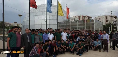 در زمان برگزاری المپیاد ورزشی دانشجومعلمان  :

ورزشکاران از آسمان نمای علوم و نجوم و مکان های تاریخی و دیدنی زنجان بازدید کردند.