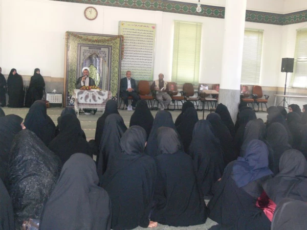 مراسم معارفه  مسئول واحد خواهران نهاد رهبری در دانشگاه فرهنگیان یزد در پردیس فاطمه الزهرا(س)  3