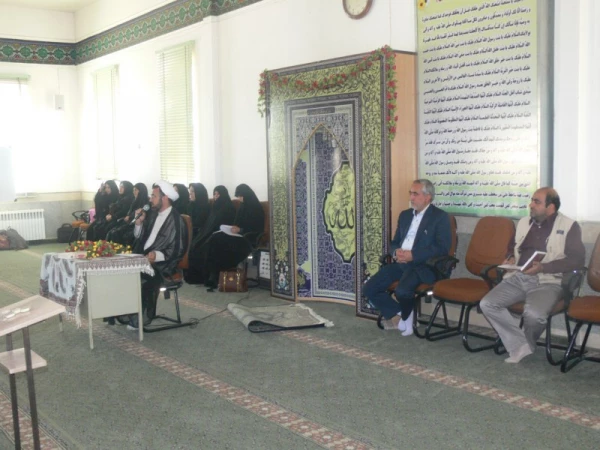 مراسم معارفه  مسئول واحد خواهران نهاد رهبری در دانشگاه فرهنگیان یزد در پردیس فاطمه الزهرا(س)  4