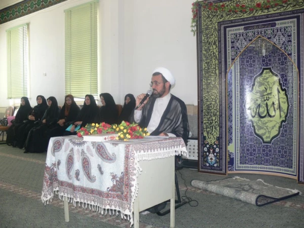 مراسم معارفه  مسئول واحد خواهران نهاد رهبری در دانشگاه فرهنگیان یزد در پردیس فاطمه الزهرا(س)  5