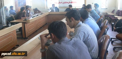 جلسه مسئولین حوزه آموزش پردیس با نمایندگان آموزشی کلاس ها