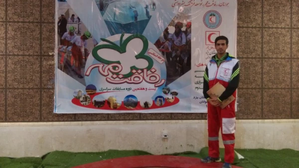 درخشش کانون دانشجویی هلال احمر پردیس شهیدان پاک نژاد یزد  در مسابقات استانی رفاقت مهر 4
