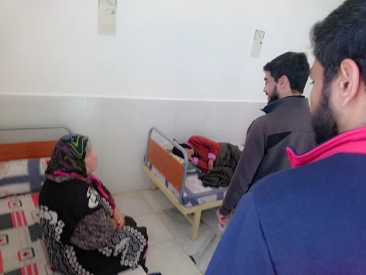 بازدید اعضای انجمن علمی دانشجویی مشاوره پردیس از مجتمع آسایشگاه های معلولین و سالمندان فاطمه الزهرا(س) تفت 4