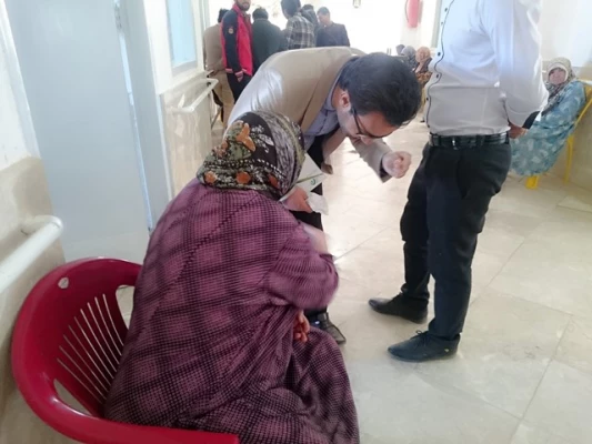 بازدید اعضای انجمن علمی دانشجویی مشاوره پردیس از مجتمع آسایشگاه های معلولین و سالمندان فاطمه الزهرا(س) تفت 8