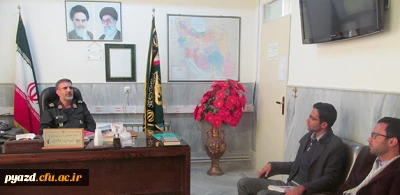 به مناسبت هفته بسیج برگزار شد:

دیدار منتخبین شورای مرکزی بسیج دانشجویی پردیس با فرمانده پادگان آیت الله خاتمی یزد