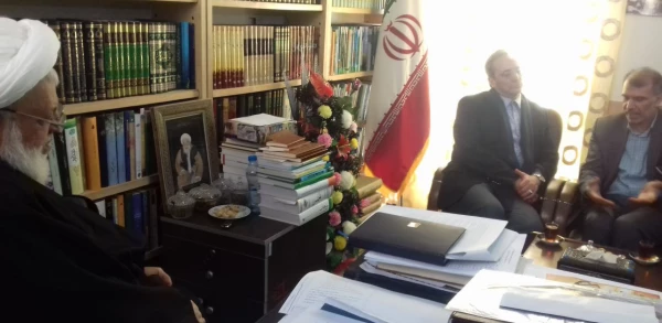 آیت الله ناصری در دیدار با دکترمهرمحمدی ،سرپرست دانشگاه فرهنگیان:
دانشگاه تربیت معلم زمینه ساز ساختن جامعه فردا ایران اسلامی
 2