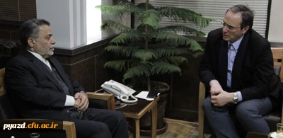 دیدار دکتر مهرمحمدی، سرپرست دانشگاه فرهنگیان با استاندار یزد