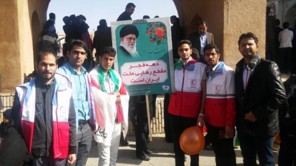 حضور اساتید ، کارکنان و دانشجویان پردیس شهیدان پاکنژاد در راهپیمایی عظیم 22 بهمن 4