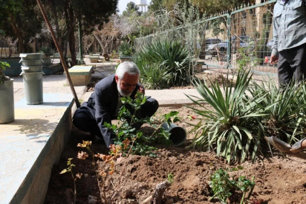 در پردیس شهیدان پاک نژاد یزد صورت گرفت:

کاشت نهال به مناسبت نکوداشت هفته منابع طبیعی و روز درخت کاری 10
