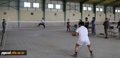نتایج مسابقات بدمینتون پردیس شهیدان پاک نژاد