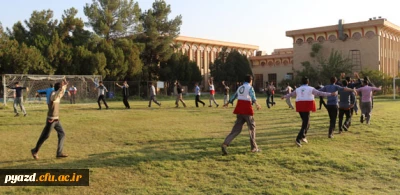 به مناسبت هفته تربیت بدنی و سلامت برگزار شد:

 ورزش صبحگاهی در زمین چمن پردیس