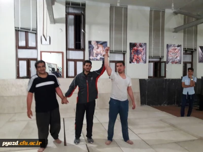 کشتی پهلوانی در پردیس شهیدان پاکنژاد برگزار شد