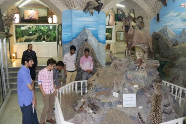 بازدید جمعی دانشجومعلمان پردیس  از موزه علوم طبیعی یزد 14