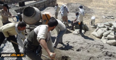 گزارش حضور گروه جهادی بسیج دانشجویی پردیس شهیدان پاک نژاد در مناطق محروم استان کرمانشاه