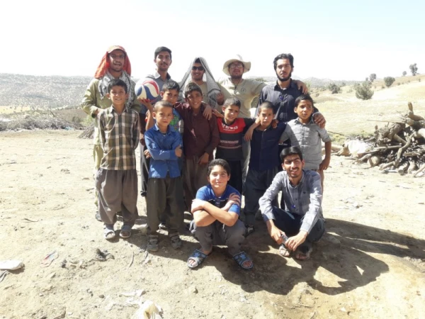 گزارش حضور گروه جهادی بسیج دانشجویی پردیس شهیدان پاک نژاد در مناطق محروم استان کرمانشاه 3