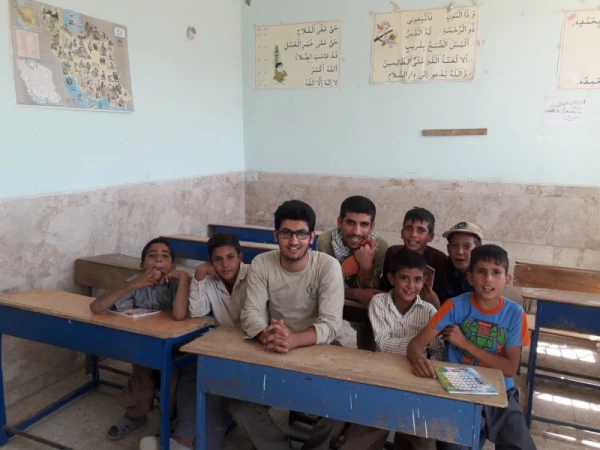 گزارش حضور گروه جهادی بسیج دانشجویی پردیس شهیدان پاک نژاد در مناطق محروم استان کرمانشاه 4