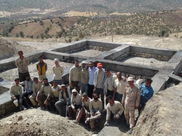 گزارش حضور گروه جهادی بسیج دانشجویی پردیس شهیدان پاک نژاد در مناطق محروم استان کرمانشاه 5