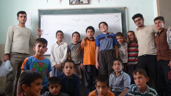 گزارش حضور گروه جهادی بسیج دانشجویی پردیس شهیدان پاک نژاد در مناطق محروم استان کرمانشاه 9