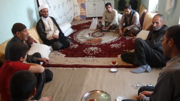 گزارش حضور گروه جهادی بسیج دانشجویی پردیس شهیدان پاک نژاد در مناطق محروم استان کرمانشاه 11