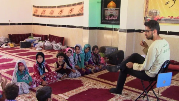 گزارش حضور گروه جهادی بسیج دانشجویی پردیس شهیدان پاک نژاد در مناطق محروم استان کرمانشاه 16