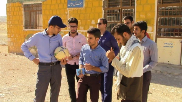 گزارش حضور گروه جهادی بسیج دانشجویی پردیس شهیدان پاک نژاد در مناطق محروم استان کرمانشاه 18