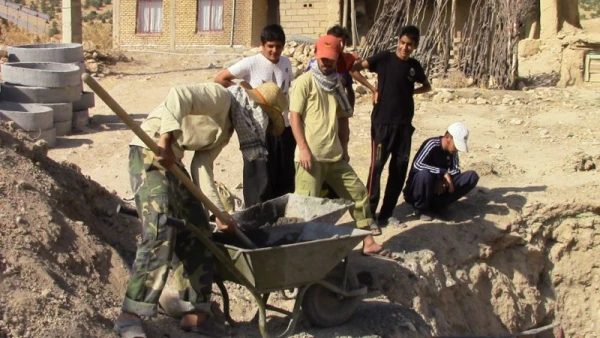گزارش حضور گروه جهادی بسیج دانشجویی پردیس شهیدان پاک نژاد در مناطق محروم استان کرمانشاه 20
