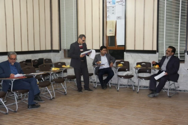 برگزاری نشست گرو های آموزشی:
در راستای هم اندیشی و همکاری اساتید دانشگاه فرهنگیان یزد در جهت پیش برد اهداف آموزشی، پژوهشی و فرهنگی در نیمسال دوم سال تحصیلی 97-96 2