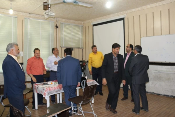 بازدید مسئولین دانشگاه فرهنگیان و اداره کل آموزش و پرورش استان از روند انجام مصاحبه استخدامی مستخدمان پیمانی آموزش و پرورش سال97 3