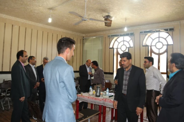 بازدید مسئولین دانشگاه فرهنگیان و اداره کل آموزش و پرورش استان از روند انجام مصاحبه استخدامی مستخدمان پیمانی آموزش و پرورش سال97 11