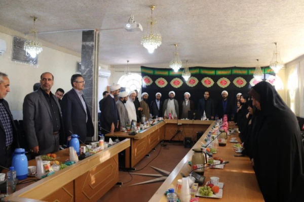 مراسم تودیع و معارفه مسئول دفتر نهاد نمایندگی مقام معظم رهبری(مدظله العالی):) 
در دانشگاه فرهنگیان استان یزد