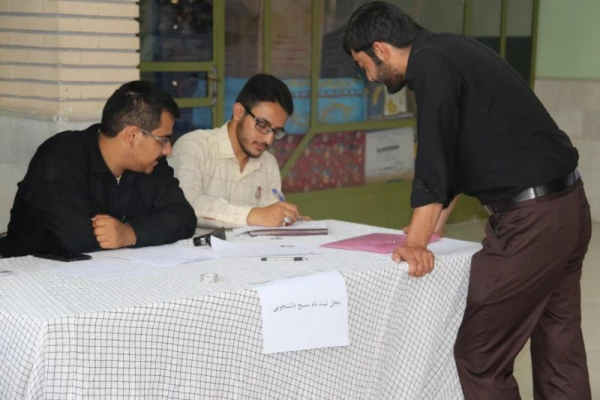 گزارش تصویری از روند ثبت نام دانشجویان جدیدالورود
 2