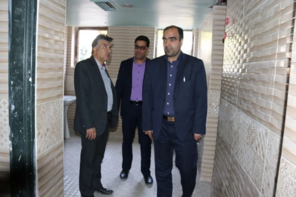 بازدید مسئولین دانشگاه فرهنگیان یزد از فضاهای آموزشی، فرهنگی و رفاهی پردیس شهیدان پاک نژاد یزد
 4