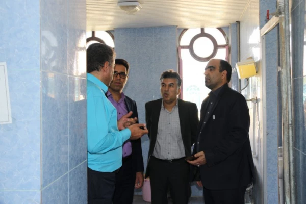 بازدید مسئولین دانشگاه فرهنگیان یزد از فضاهای آموزشی، فرهنگی و رفاهی پردیس شهیدان پاک نژاد یزد
 14