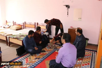 بازدید مسئولین دانشگاه فرهنگیان یزد از فضاهای آموزشی، فرهنگی و رفاهی پردیس شهیدان پاک نژاد یزد