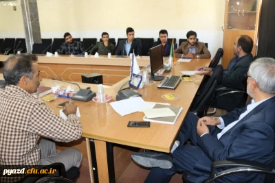 نشست صمیمی مسئولین دانشگاه فرهنگیان یزد با اعضای شورای صنفی رفاهی دانشجویان پردیس شهیدان پاک نژاد